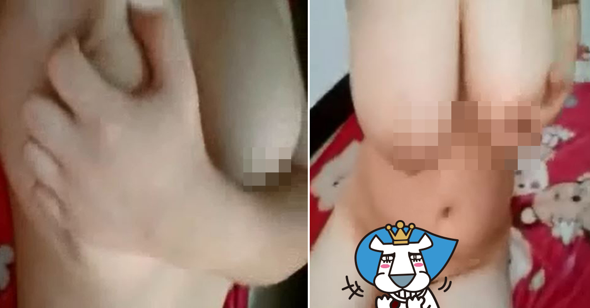 好想喝！巨乳妹狂弹奶小葡萄也跟着猛晃 葛格你快射给人家