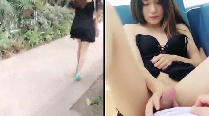 网红刘婷被粉丝尾随到家,不给啪啪啪威胁她要把事告诉她家人