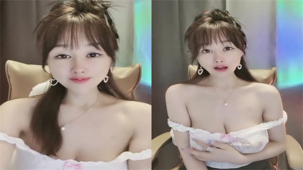 爆乳若隐若现，呼之欲出的快感太销魂了！