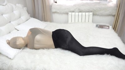 全包蚕茧紧缚：窒息束缚的极致快感体验