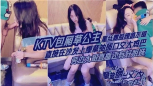 KTV包厢玩弄黑丝公主!高颜值妹子露脸服侍,包厢激情任你享用